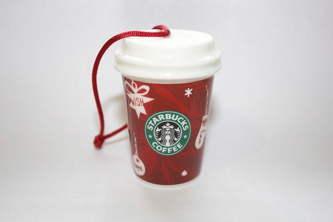 Christmas ornament 2009 – red cup Joy » Starbucks Collecting